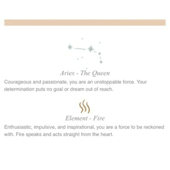 Aries Minimalist Zodiac Charm Oval Disc Necklace - Picture 4 of 8